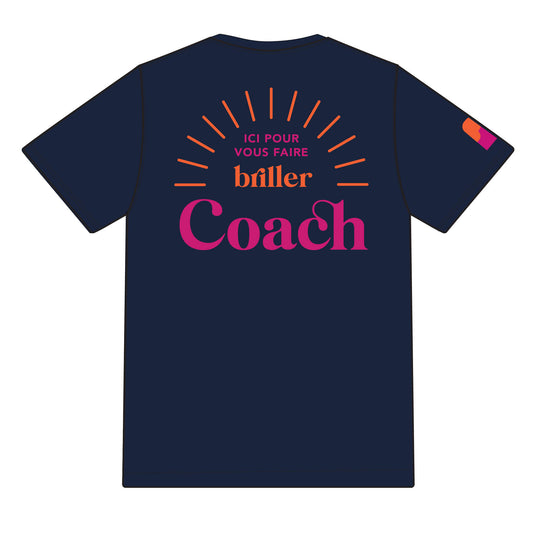 Bougeotte et Placotine - T-Shirt Athlétique Sublimé Marine - Performance et Confort