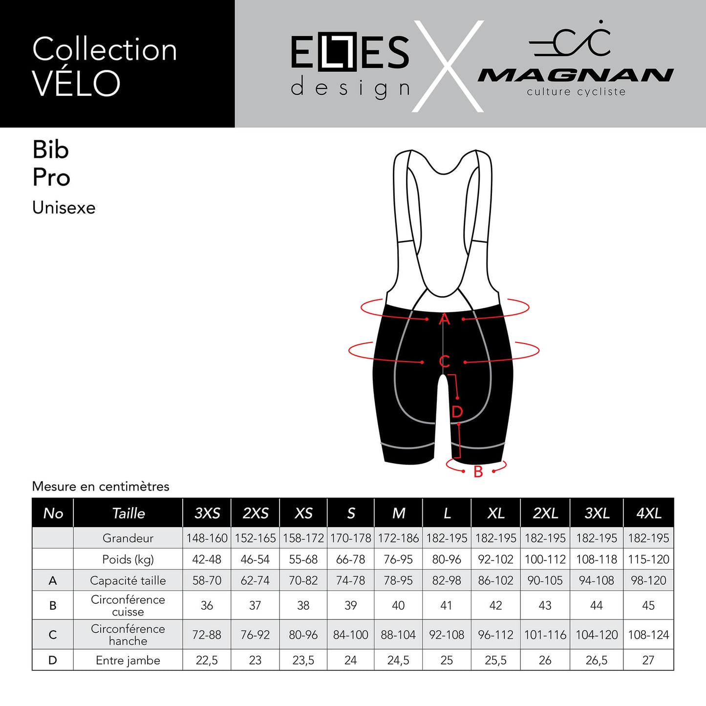 Bib HOMME - Brun