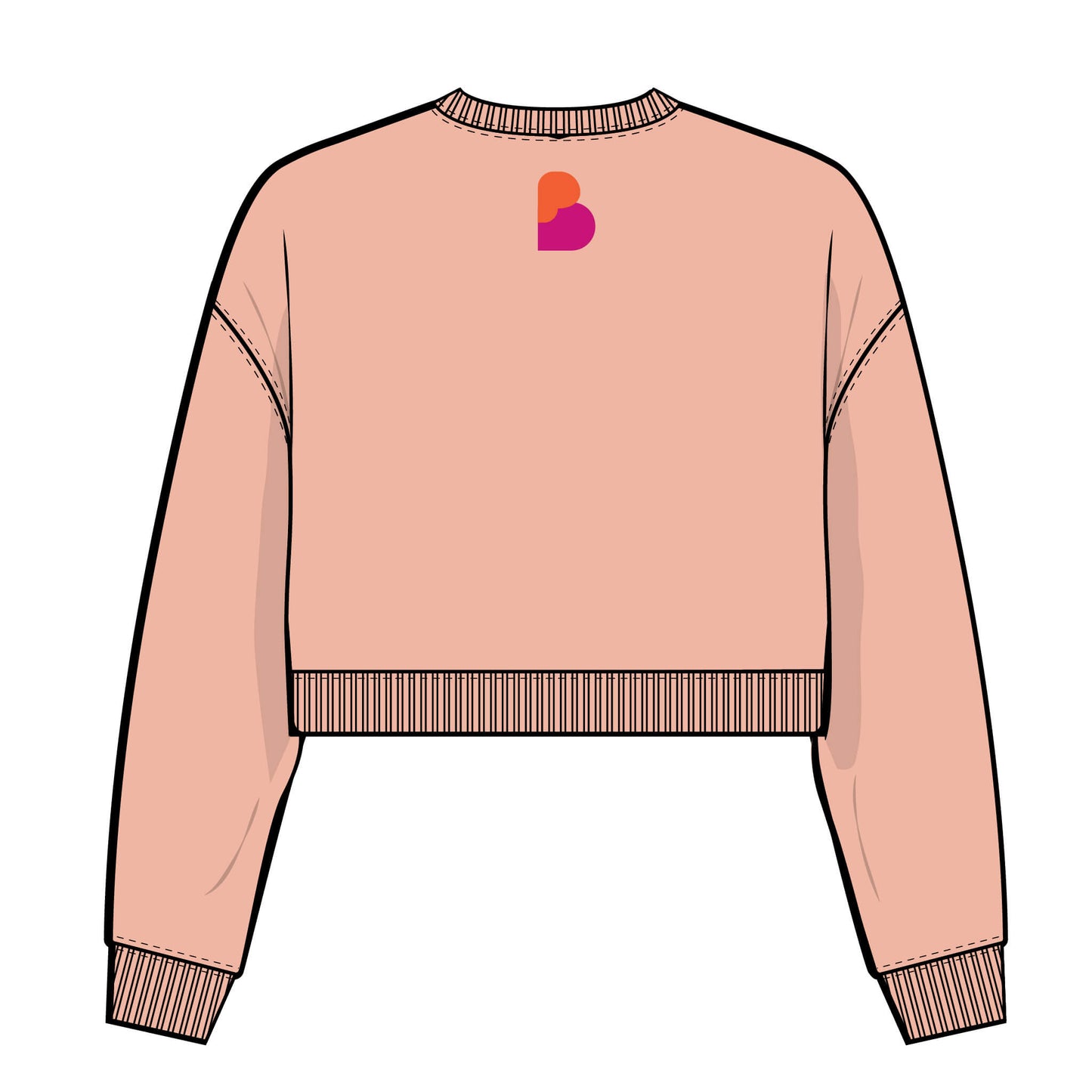 Bougeotte et Placotine - Crewneck Court Manches Bouffantes