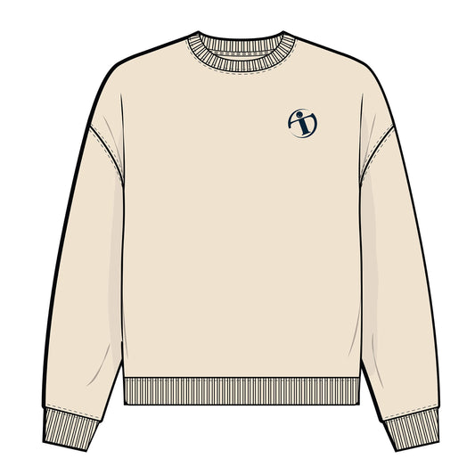 Tessier - Crewneck Régulier Crème