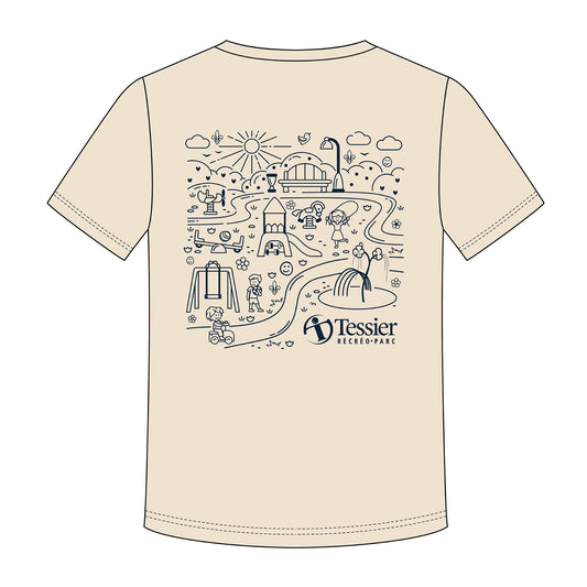 Tessier - T-Shirt Cotton Crème