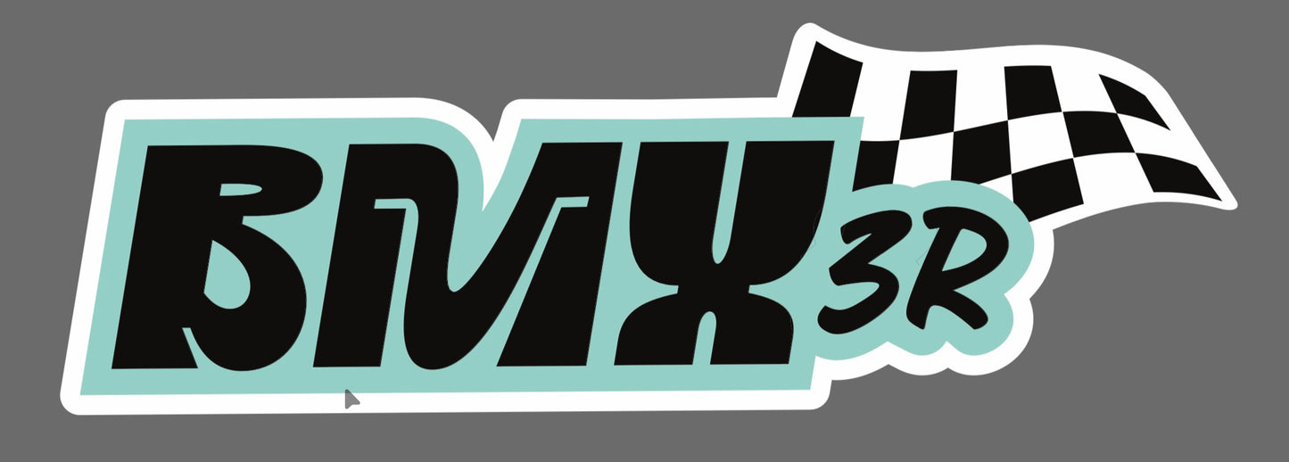 AUTOCOLLANT BMX3R