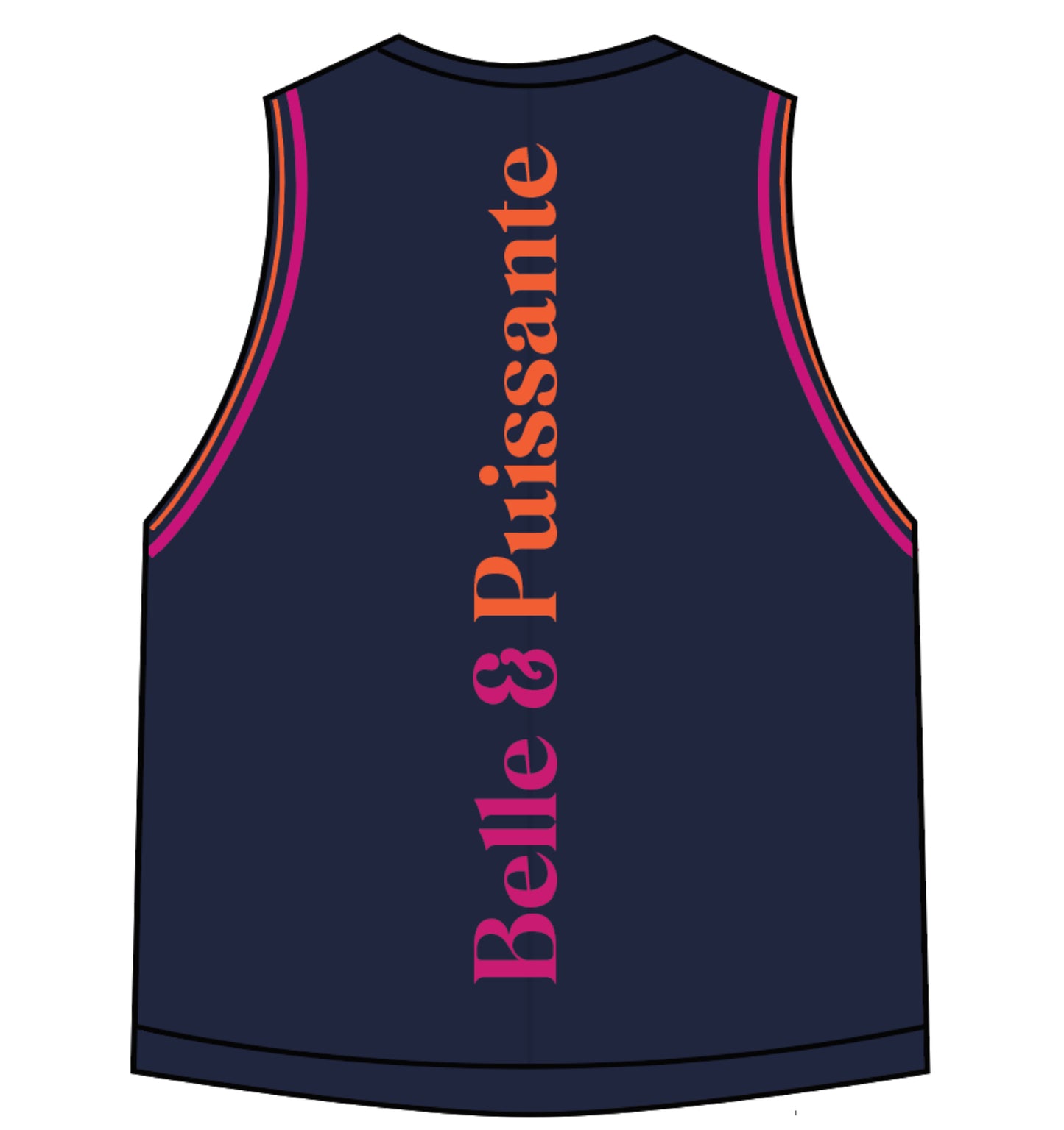 Camisole – Encolure Haute | Coupe Carrée