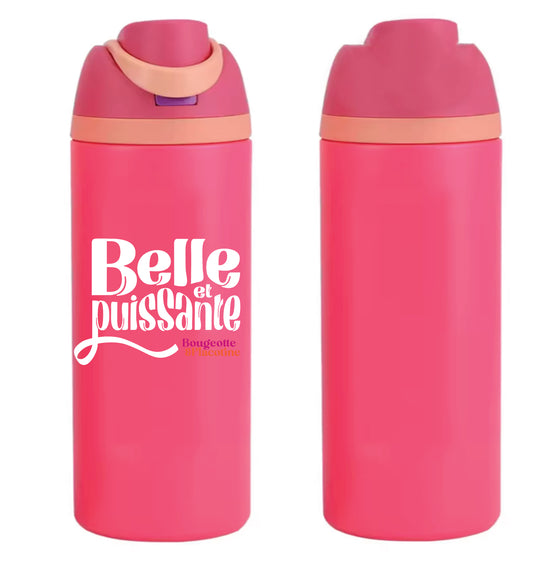 Bouteille d’eau personnalisée - Bougeotte et Placotine