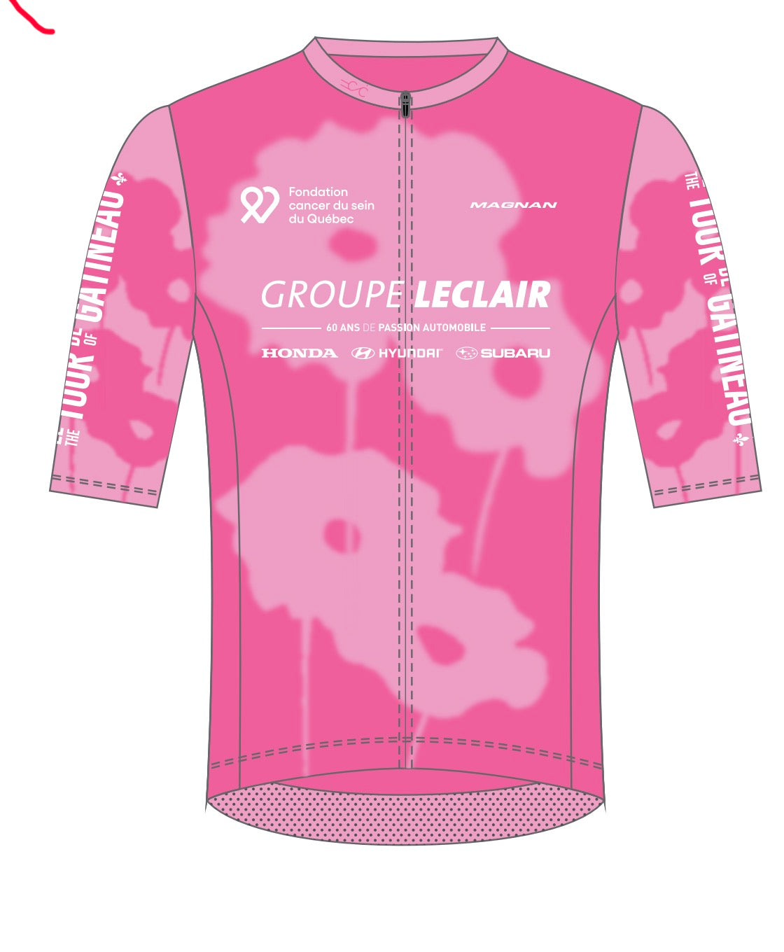 Maillot Rose Tour de Gatineau