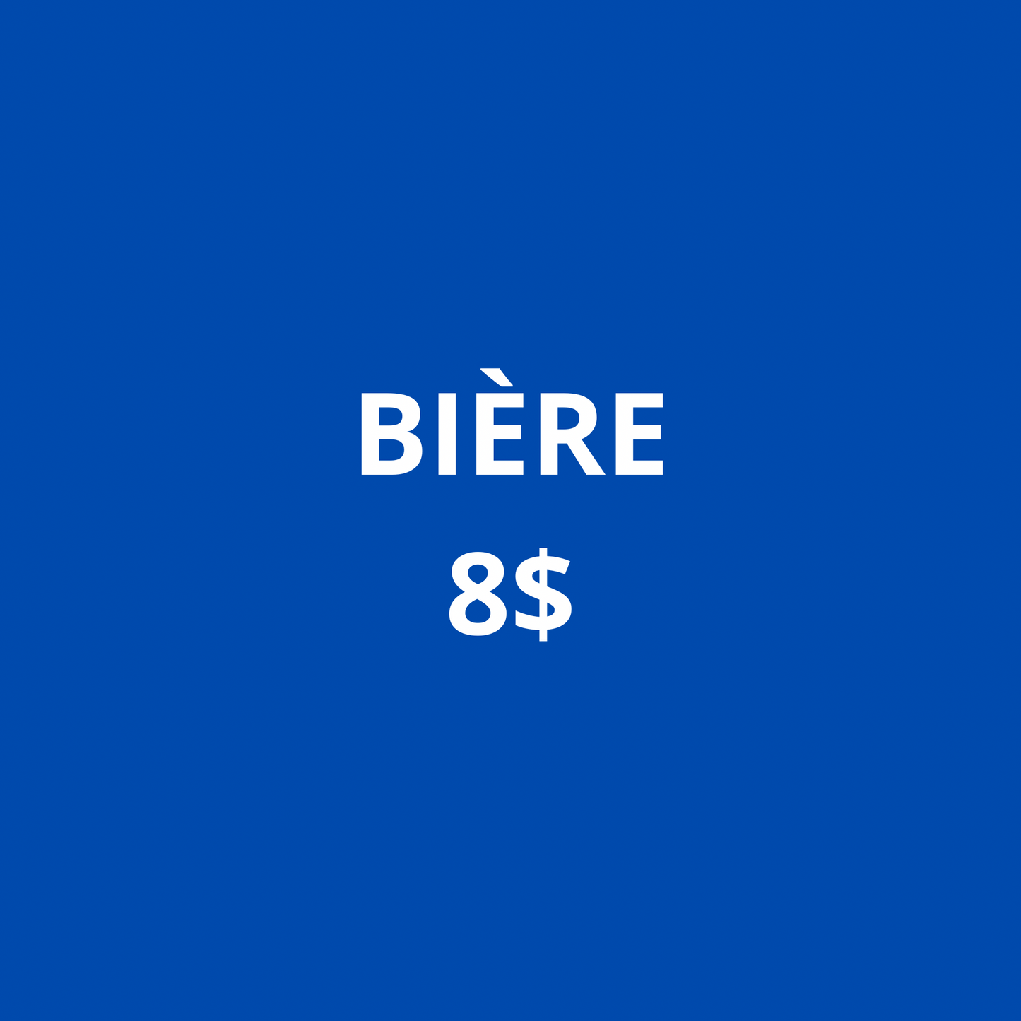 Bière La Dérive